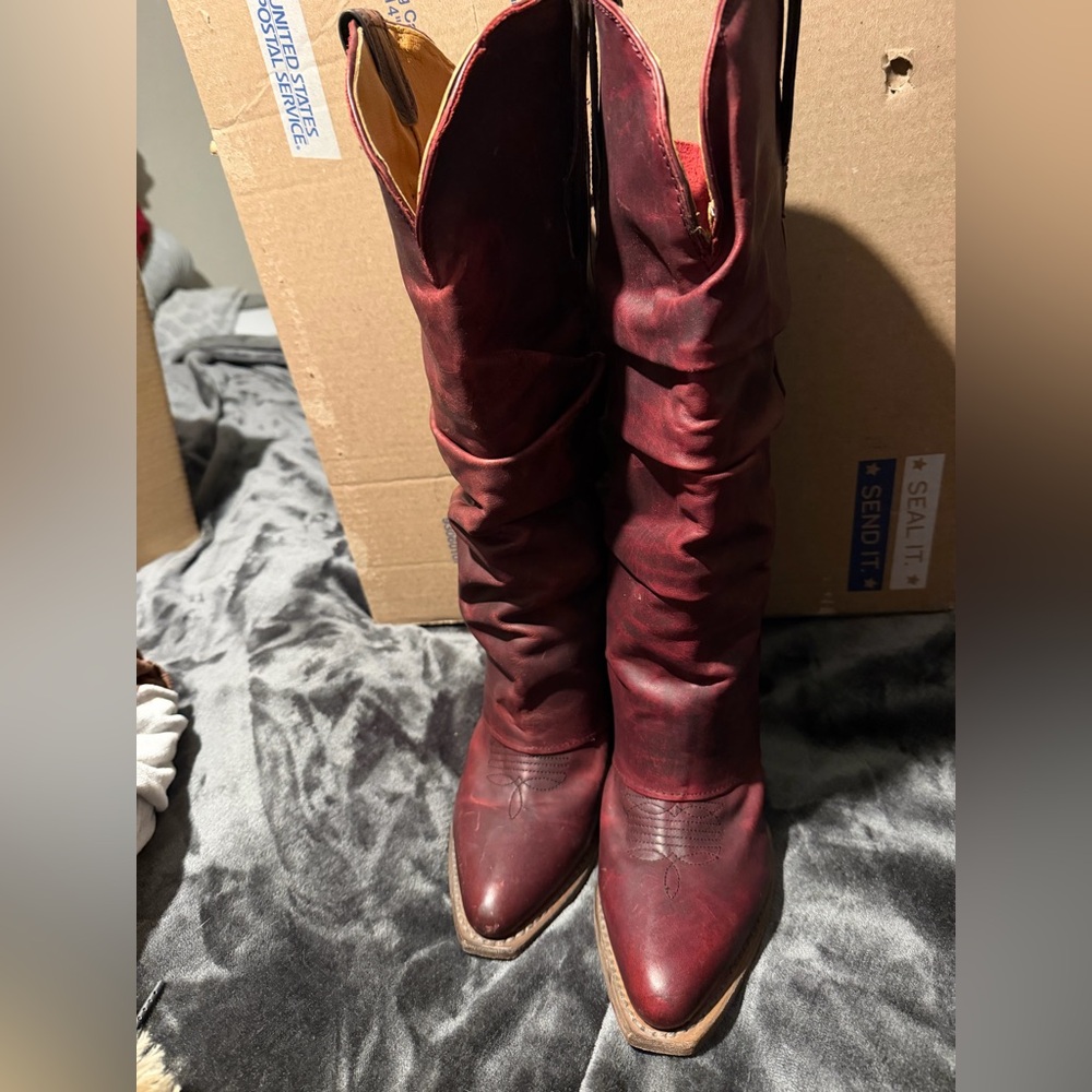Freebird Wine Jules Boots
